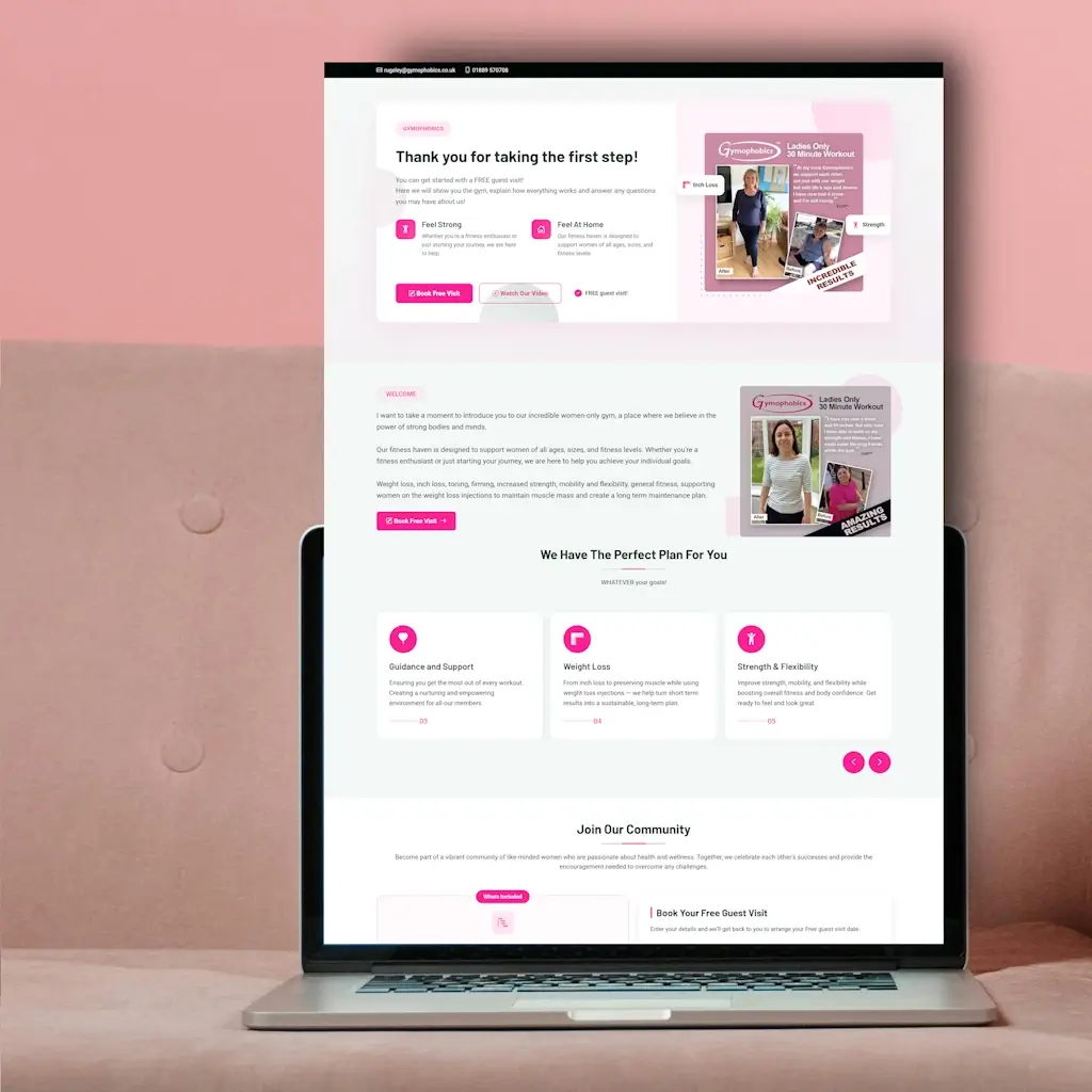 HXNMedia recent project women workout